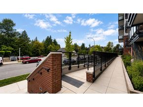 Langley apartment for rent - A red car is parked in a parking lot.