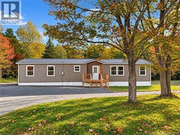 Bethel apartment for rent - A mobile home with a porch and a tree in front.