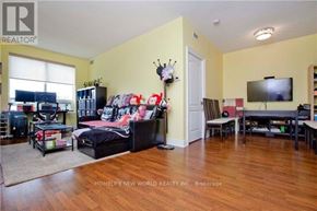 Markham (Unionville) condo for rent - A bedroom with a bed, a desk, and a chair.