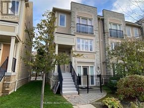 Mississauga (Churchill Meadows) townhouse for rent - A building with the word REALTOR on the top left corner.