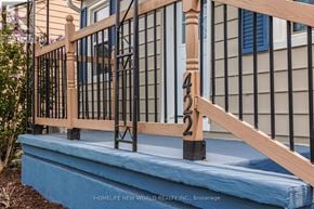 St. Catharines (Facer) apartment for rent - A wooden railing with the number 232 on it.