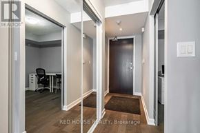 Toronto (Waterfront Communities) condo for rent - A brokerage office with a desk and chair.