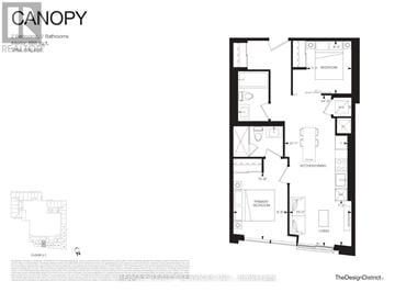 Hamilton (Corktown) condo for rent - 704 - 91 JOHN STREET 704