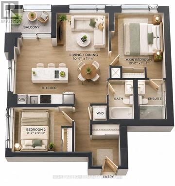 Mississauga (Central Erin Mills) condo for rent - 1011 - 2495 EGLINTON AVENUE W 1011