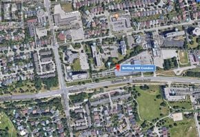 Toronto (Humber Heights) condo for rent - A map shows a Notting Hill Condos marker.