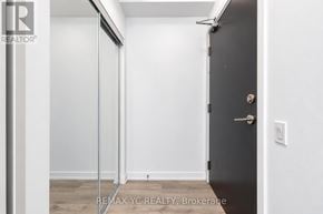Toronto (Newtonbrook East) condo for rent - A room with a door and a window.