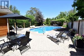 Niagara-On-The-Lake (Town) apartment for rent - A backyard with a pool and patio furniture.
