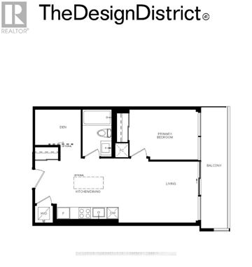 Hamilton (Beasley) condo for rent - A floor plan for a home with a living room, kitchen, dining room, and bedrooms.