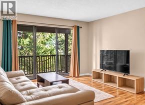 Maple Ridge apartment for rent - A living room with a couch, a television, and a coffee table.