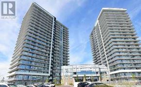 Mississauga (Central Erin Mills) condo for rent - Two modern high-rise buildings are shown with a clear sky in the background.