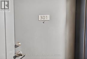 South Dundas condo for rent - A door with the number 301 on it.