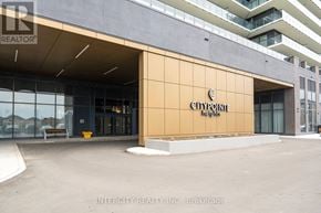 Brampton (Bram East) condo for rent - The front of a building with the words "CITYPOINTE" on it.