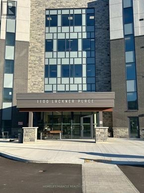Kitchener house for rent - The front of a building with the name JIID LACKNER PLACE on it.