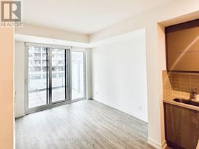 Markham (Unionville) condo for rent - A room with a sink and a window with a view of a building.