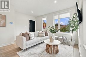 London South (South U) townhouse for rent - A modern kitchen with a large island and stainless steel appliances.