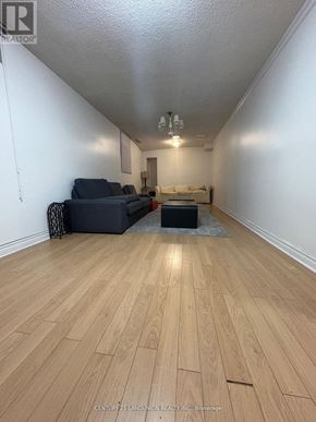 Richmond Hill (Harding) apartment for rent - A living room with a blue couch and a white couch.