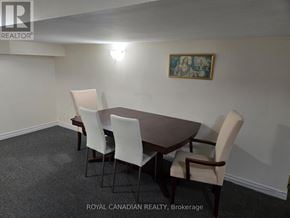 Mississauga (Cooksville) apartment for rent - A dining room with a table and chairs.