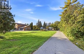 Pickering (Rougemount) apartment for rent - A residential area with houses and a gravel path.