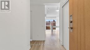 Toronto (Weston-Pellam Park) condo for rent - A door with the number 308 on it is open.
