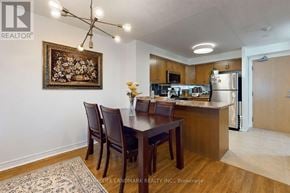 Toronto (Mount Pleasant West) condo for rent - A kitchen with a dining table and chairs.