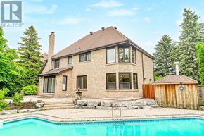 Richmond Hill (South Richvale) apartment for rent - A house with a pool in front of it.