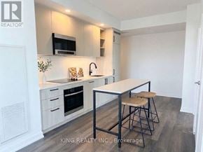 Vaughan (Concord) condo for rent - A hallway with a light switch and a door.