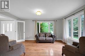 Ottawa apartment for rent - A living room with a couch, chairs, and a window.