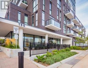 Toronto (Don Valley Village) condo for rent - A modern building with the number 150 on it.