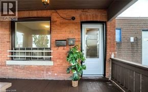 Hamilton apartment for rent - A house with a blue door and a sign that says REALTOR.