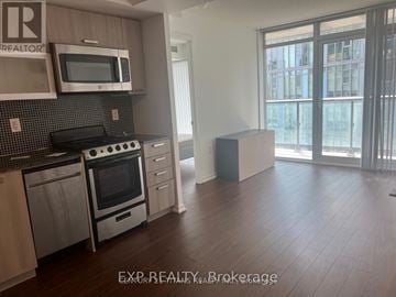 Toronto (Little Portugal) condo for rent - A kitchen with EXP Realty Brokerage watermark.