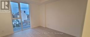 Toronto (Oakwood Village) condo for rent - A realtor's office with a view of the city.