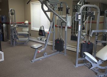 Fully equipped fitness center