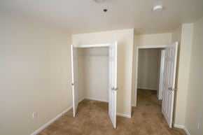 Camden apartment for rent - Bedroom with carpeted floor and double door closet
