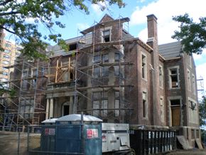 Newark apartment for rent - Exterior while property was under construction