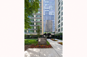 Chicago apartment for rent - Exterior Landscape at Twin Towers, Illinois, 60615