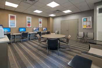 Business center with wifi