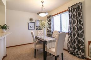 Madison apartment for rent - an image of a dining room with a table and chairs