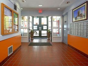 Boston apartment for rent - Building lobby.