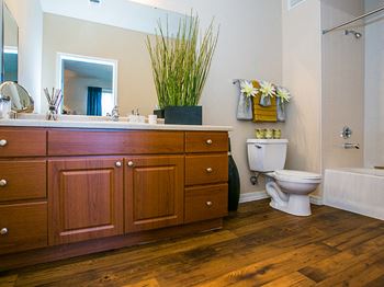 Waterford apartments wood vinyl flooring