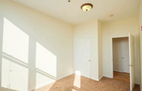 Trenton apartment for rent - Bedroom with carpeted floors and closet
