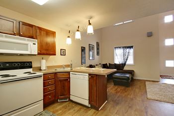 Dishwasher included.