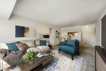 Columbia apartment for rent - a living room with a couch and a chair