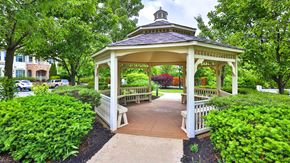Whitehall apartment for rent - Gazebo with beautifully landscaped  grounds.