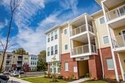 Burlington apartment for rent - an apartment building with a blue sky in the background