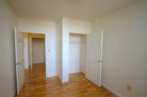 East Orange apartment for rent - Bedroom with closet and entrance to hallway