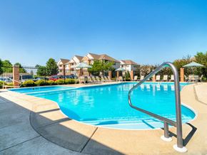 Lowell apartment for rent - Pool at Creekside at Meadowbrook Luxury Apartments in Lowell, IN