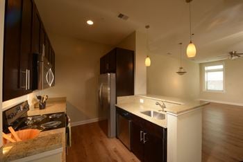 Spacious kitchen