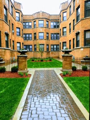 Chicago apartment for rent - Courtyard