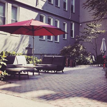 Beautiful, relaxing courtyard