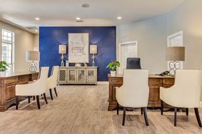 Plano apartment for rent - Leasing office and resident lobby
